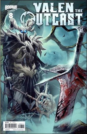 Valen the Outcast 8A published by Boom! with cover art by Khary Randolph