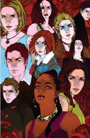 The Vampire Slayer 1B published by Boom! with cover art by Goni Montes