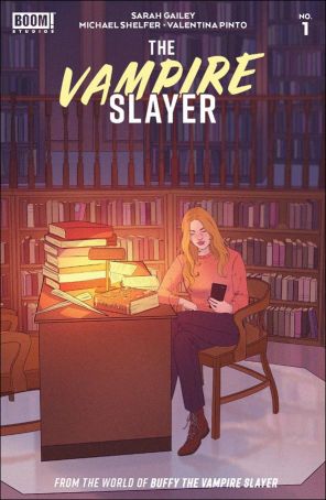 The Vampire Slayer 1C published by Boom! with cover art by Bex Glendining