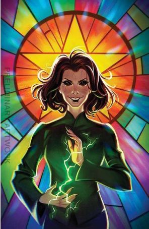 The Vampire Slayer 10C published by Boom! with cover art by Stephanie Pepper