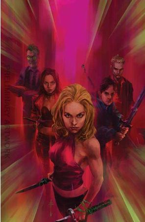 The Vampire Slayer 11B published by Boom! with cover art by Sebastian Fiumara