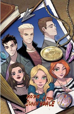 The Vampire Slayer 11C published by Boom! with cover art by Valentina Pinto