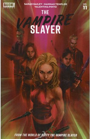 The Vampire Slayer 11 published by Boom! with cover art by Sebastian Fiumara