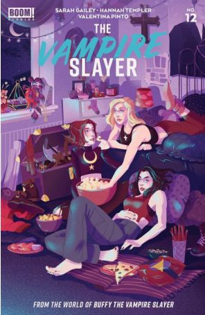 The Vampire Slayer 12A published by Boom! with cover art by Nicole Goux