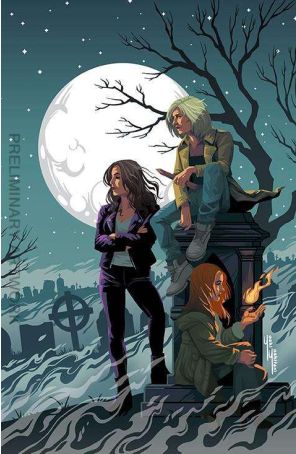 The Vampire Slayer 12C published by Boom! with cover art by Yoshi Yoshitani