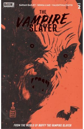 The Vampire Slayer 2A published by Boom! with cover art by Francesco Francavilla