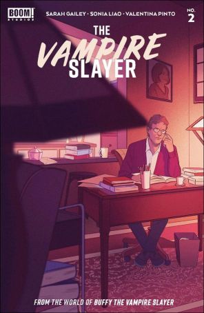 The Vampire Slayer 2C published by Boom! with cover art by Bex Glendining