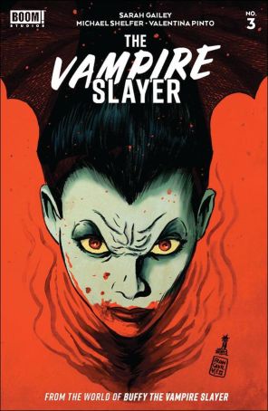 The Vampire Slayer 3A published by Boom! with cover art by Francesco Francavilla