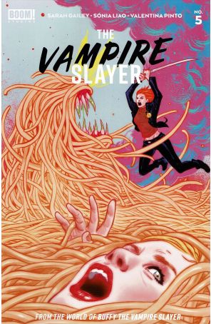 The Vampire Slayer 5 published by Boom! with cover art by Ario Anindito