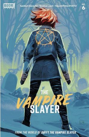 The Vampire Slayer 6A published by Boom! with cover art by Stephanie Hans