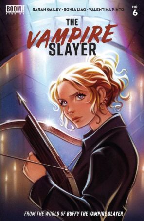 The Vampire Slayer 6C published by Boom! with cover art by Stephanie Pepper