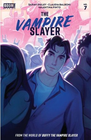 The Vampire Slayer 7C published by Boom! with cover art by Stephanie Pepper