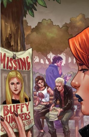 The Vampire Slayer 8B published by Boom! with cover art by Ario Anindito