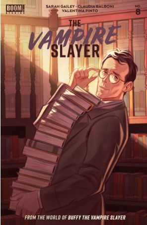 The Vampire Slayer 8C published by Boom! with cover art by Stephanie Pepper