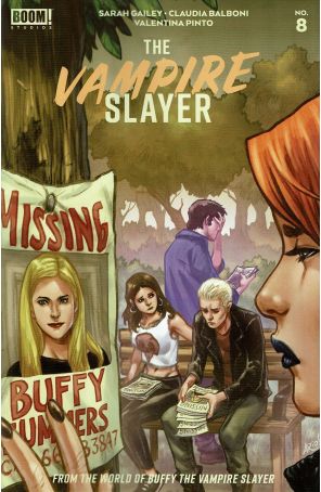 The Vampire Slayer 8 published by Boom! with cover art by Ario Anindito