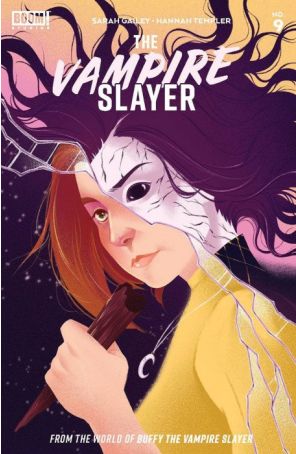 The Vampire Slayer 9A published by Boom! with cover art by Nicole Goux