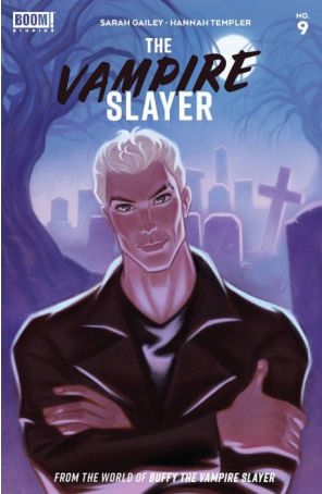 The Vampire Slayer 9C published by Boom! with cover art by Stephanie Pepper