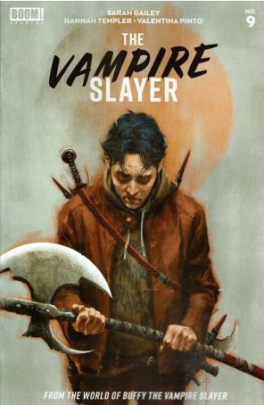 The Vampire Slayer 9 published by Boom! with cover art by Sebastian Fiumara