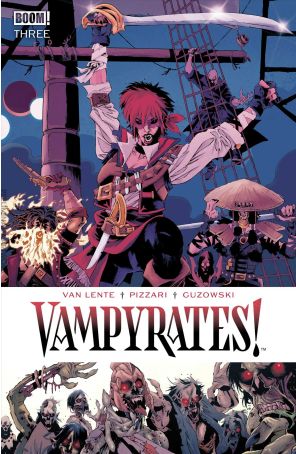 Vampyrates! (Boom!) 3A published by Boom! with cover art by Luca Pizzari
