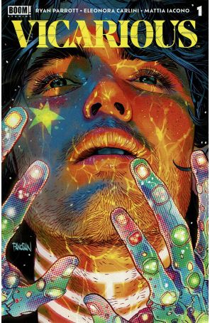 Vicarious 1A published by Boom! with cover art by Dan Panosian
