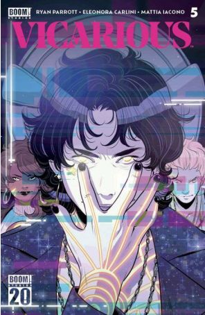Vicarious 5B published by Boom! with cover art by Luana Vecchio