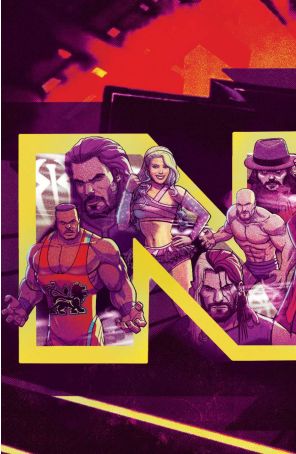 WWE: NXT Takeover-The Blueprint 1B published by Boom! with cover art by Audrey Mok