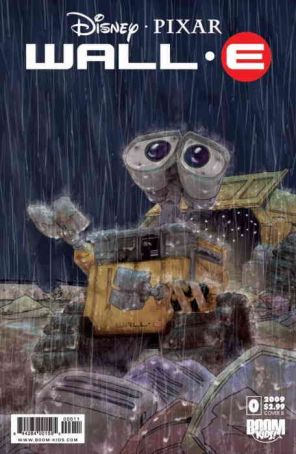 Wall•E 0B published by Boom! with cover art by Morgan Luthi