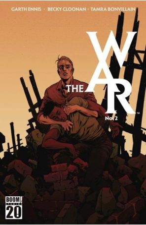 The War (Boom!) 2A published by Boom! with cover art by Becky Cloonan