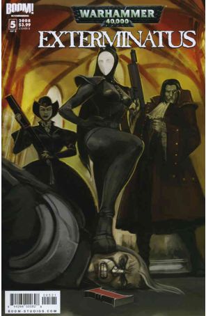 Warhammer 40,000: Exterminatus 5B published by Boom! with cover art by Caleb Cleveland
