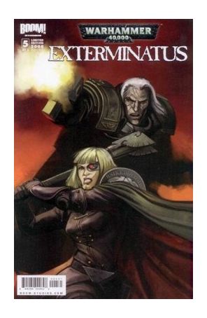 Warhammer 40,000: Exterminatus 5C published by Boom! with cover art by Caleb Cleveland