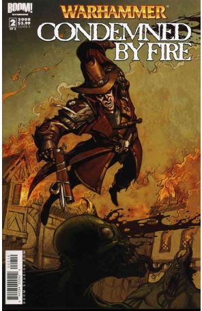 Warhammer: Condemned By Fire 2A published by Boom! with cover art by Chad Hardin