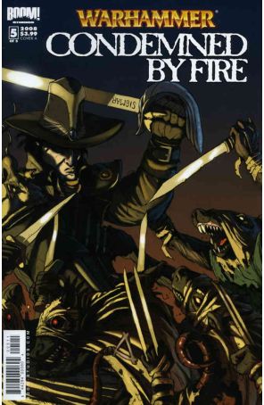 Warhammer: Condemned By Fire 5A published by Boom! with cover art by David Esbri