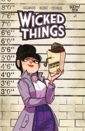 Wicked Things 1A published by Boom! with cover art by Max Sarin