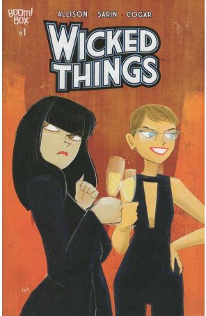 Wicked Things 1B published by Boom! with cover art by John Allison