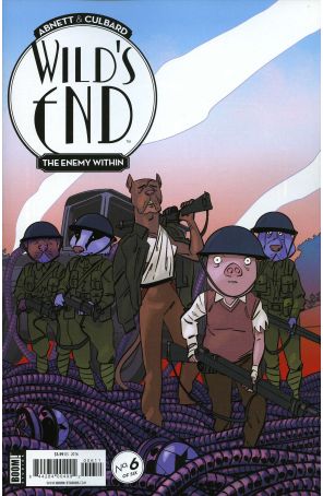 Wild's End: The Enemy Within 6 published by Boom! with cover art by I.N.J. Culbard