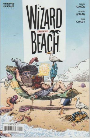Wizard Beach 1 published by Boom! with cover art by Conor Nolan