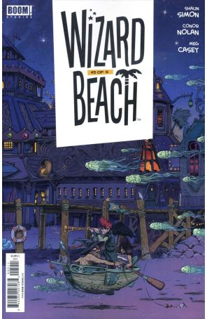Wizard Beach 5 published by Boom! with cover art by Conor Nolan