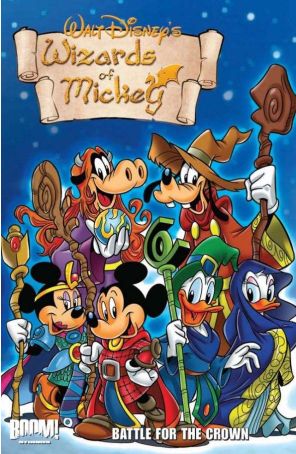 Wizards of Mickey TPB 3 published by Boom! with cover art by Magic Eye Studios