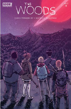 The Woods 1 (2nd) published by Boom! with cover art by Ramon K. Perez