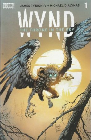 Wynd: The Throne in the Sky 1A published by Boom! with cover art by Greg Capullo