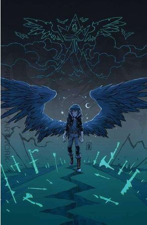 Wynd: The Throne in the Sky 1B published by Boom! with cover art by Michael Dialynas