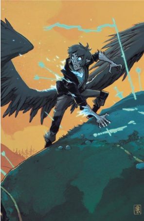 Wynd: The Throne in the Sky 1J published by Boom! with cover art by Michael Dialynas