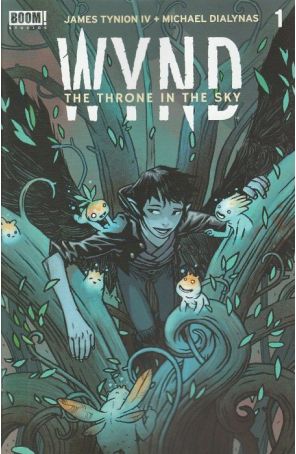 Wynd: The Throne in the Sky 1K published by Boom! with cover art by Dimitris Pantazis