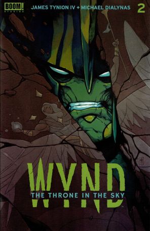 Wynd: The Throne in the Sky 2 published by Boom! with cover art by Michael Dialynas