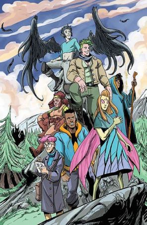 Wynd: The Throne in the Sky 3B published by Boom! with cover art by Eryk Donovan