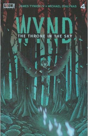 Wynd: The Throne in the Sky 4A published by Boom! with cover art by David Rubin