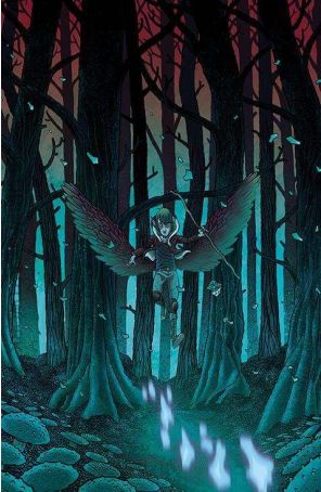 Wynd: The Throne in the Sky 4B published by Boom! with cover art by David Rubin