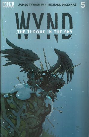 Wynd: The Throne in the Sky 5 published by Boom! with cover art by Michael Dialynas