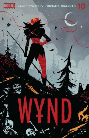 Wynd 10A published by Boom! with cover art by Michael Dialynas