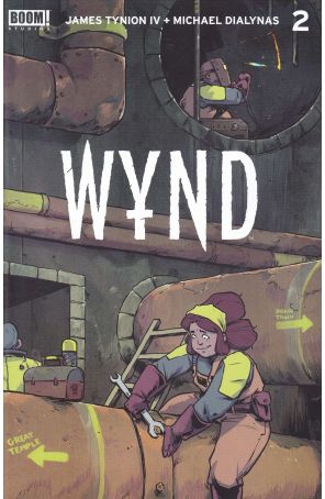 Wynd 2 published by Boom! with cover art by Dan Mora